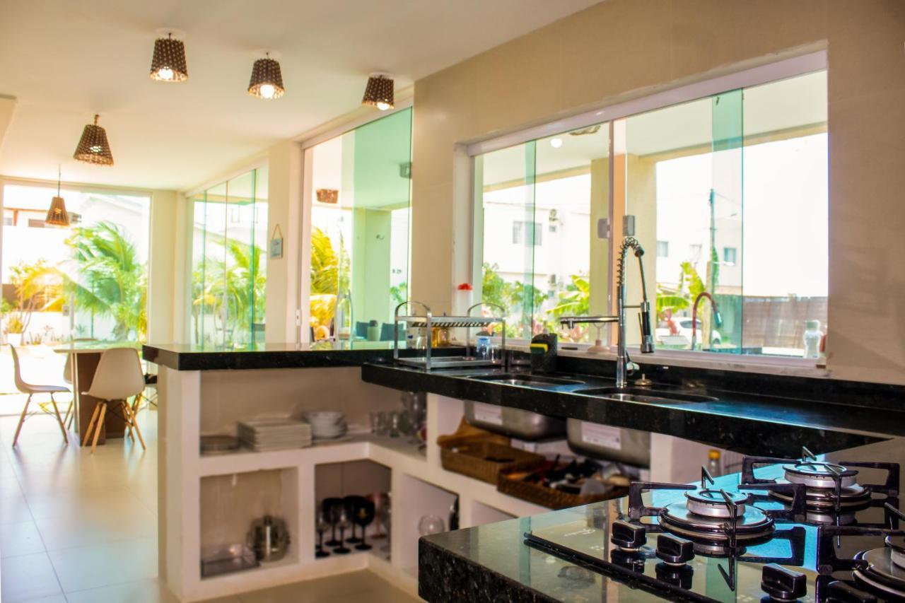 Espetacular Casa De Charme Em Sao Miguel Do Gostoso - Salou 빌라 외부 사진